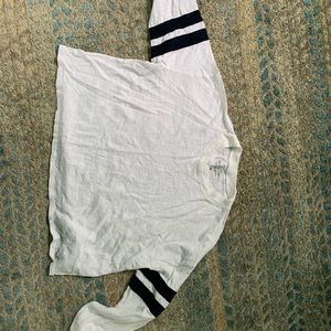 Long sleeve striped top